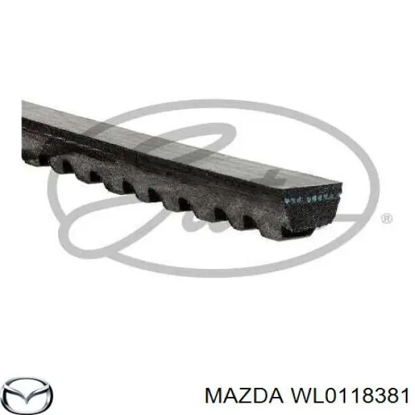 Клиновий ремінь Mazda WL0118381 ціна, від 6.89 USD