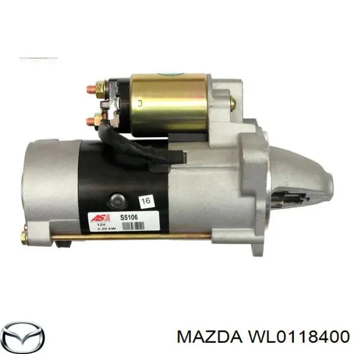Стартер M002T87271ZT Ford