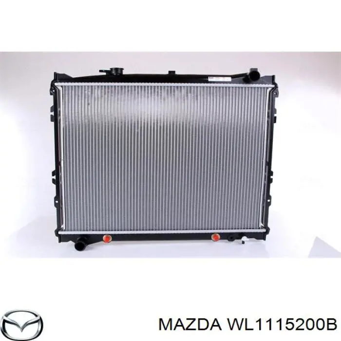 Радіатор основний Mazda WL1115200B ціна, від 50.37 USD