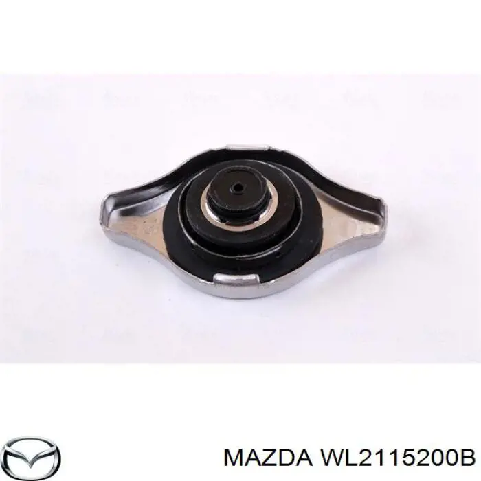 Радіатор WL2115200B Mazda