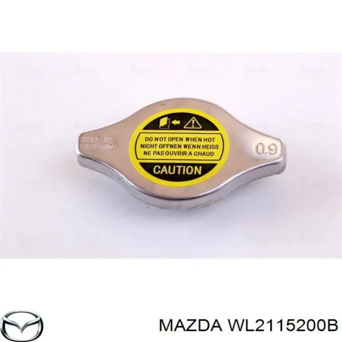 Купити WL2115200B Mazda Радіатор двигуна