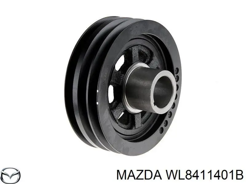 WL8411401B Mazda Демпфер колінвалу