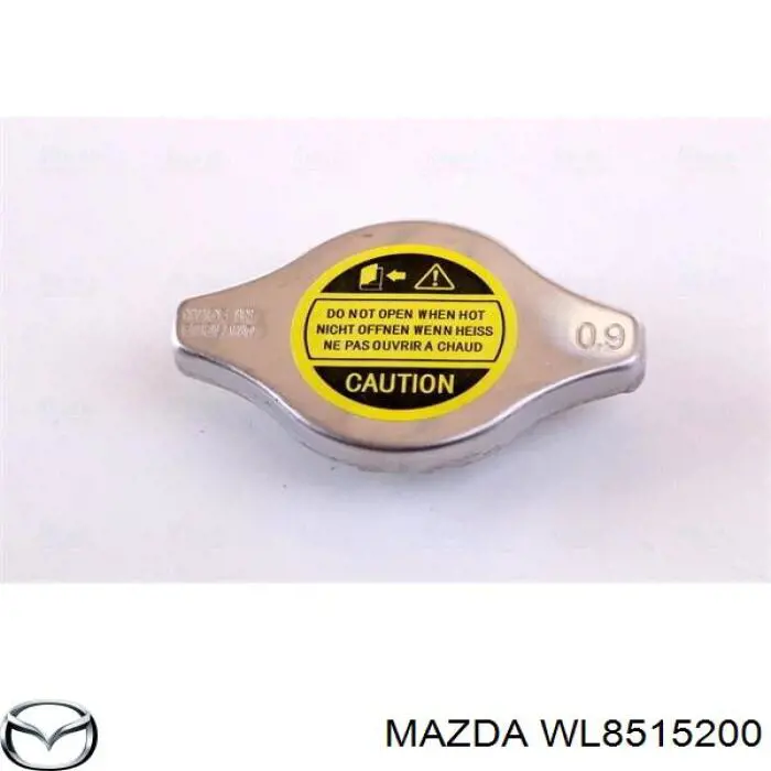 Радіатор охолодження двигуна WL8115200A Mazda