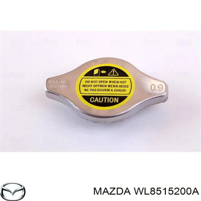 Купити WL8515200A Mazda Радіатор двигуна
