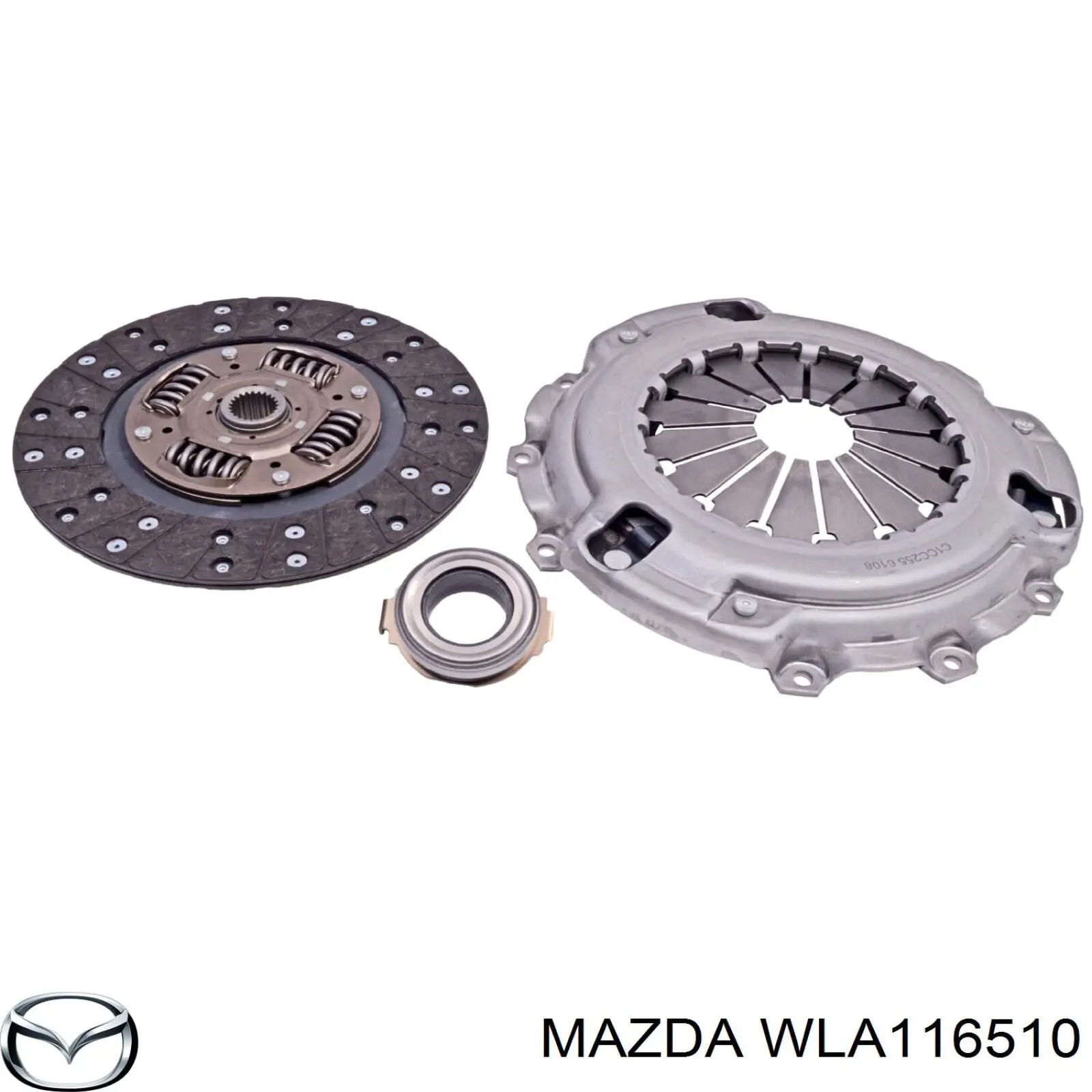 WLA116510 Mazda Зчеплення в зборі