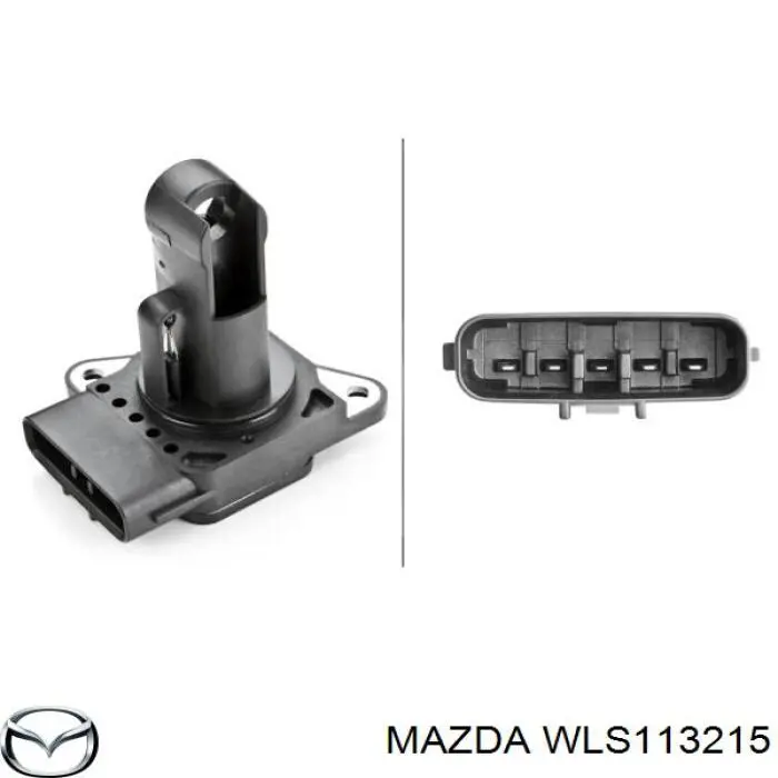 WLS113215 Mazda Датчик витрати повітря