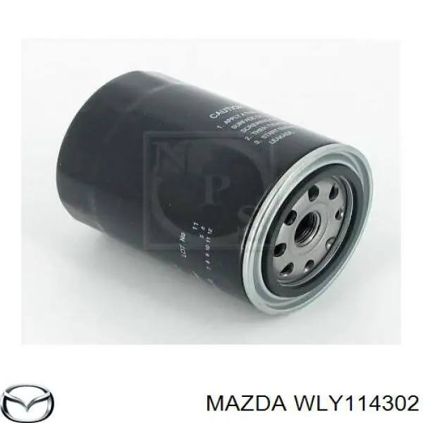 Масляний фільтр WLY114302 Mazda