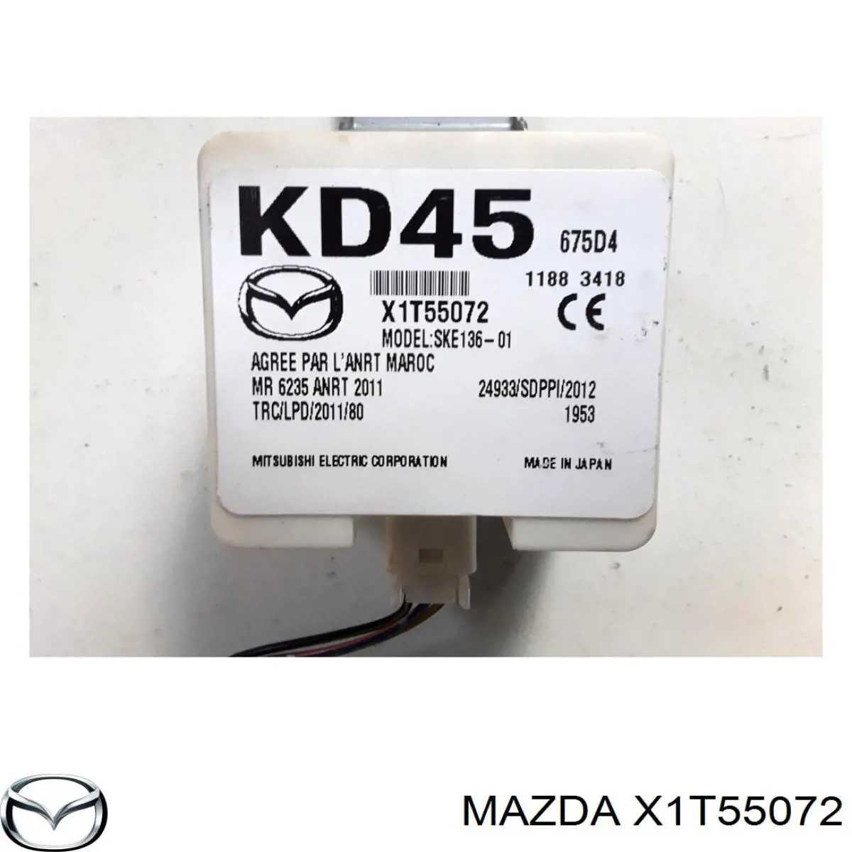 X1T55072 Mazda 