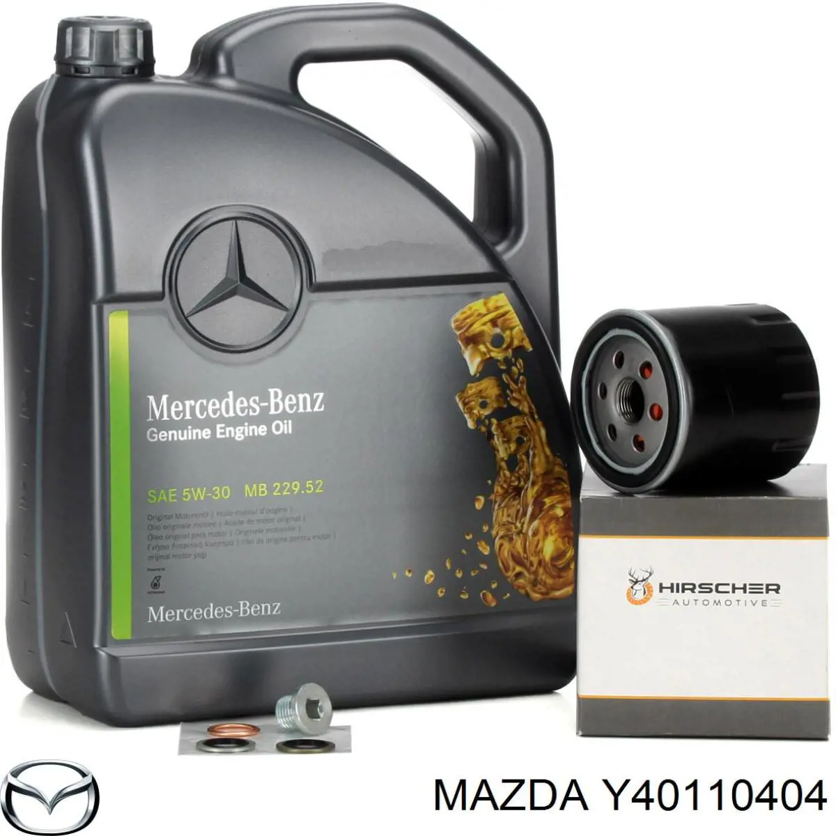 Болт піддона Mazda Y40110404