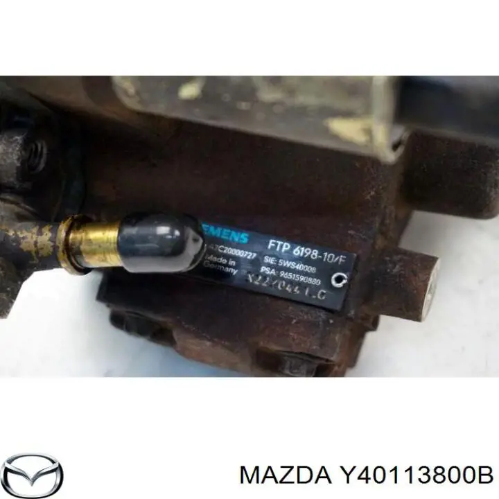 Y40113800B Mazda насос паливний високого тиску (пнвт - DIESEL)
