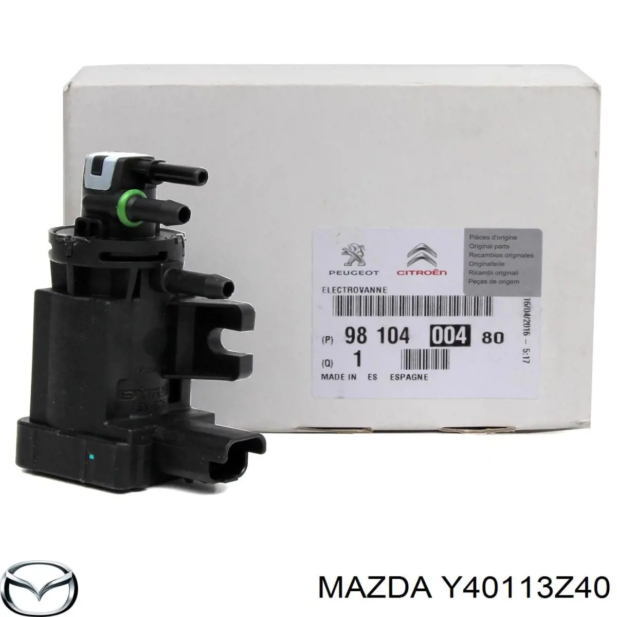 Купити Y40113Z40 Mazda Автомобільний фільтр повітря
