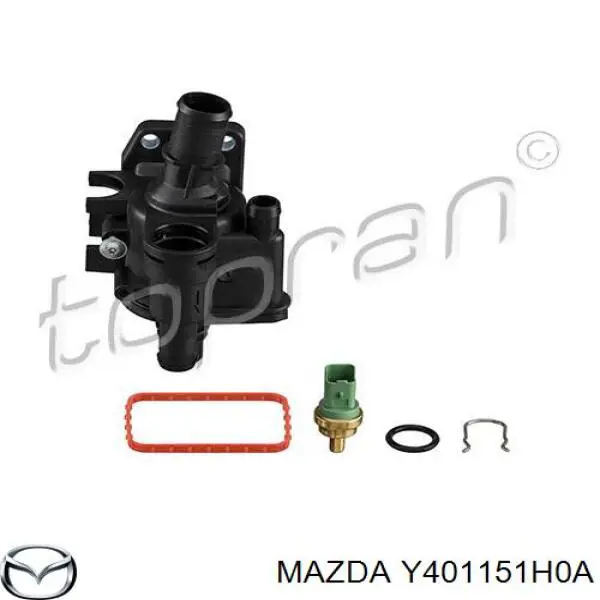 Y401151H0A Mazda термостат