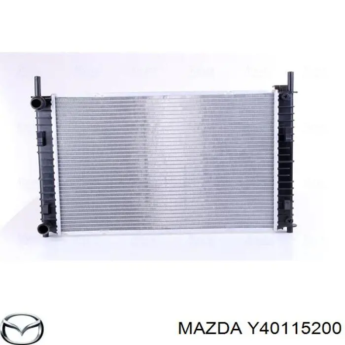 Радіатор охолодження двигуна Y40115200 Mazda