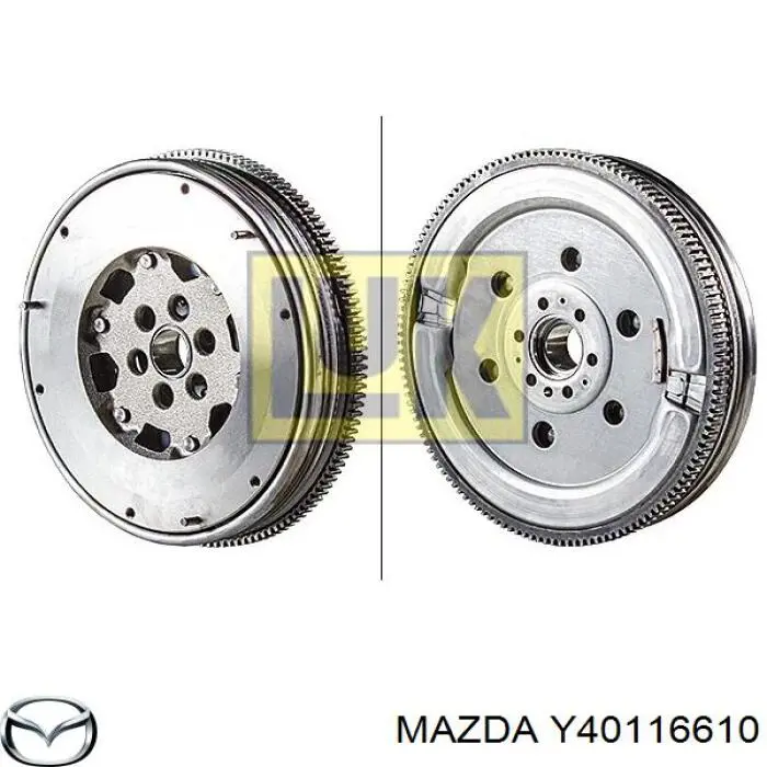 Маховик двигуна Mazda Y40116610 ціна, від 433.58 USD