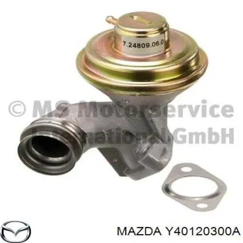 Y40120300A Mazda клапан egr, рециркуляції газів
