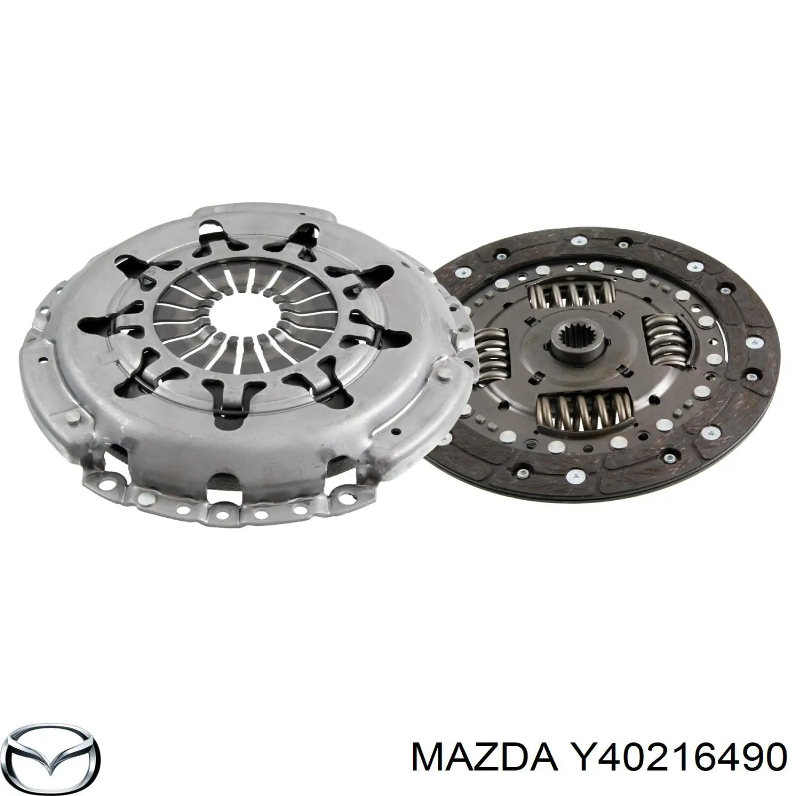 Y40216490 Mazda комплект зчеплення (3 частини)