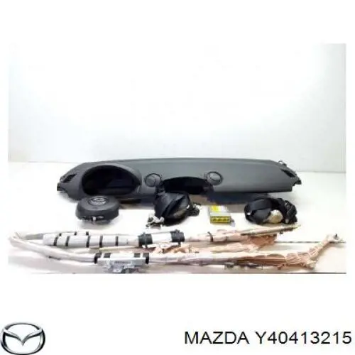Y40413215 Mazda датчик потоку (витрати повітря, витратомір MAF - (Mass Airflow))