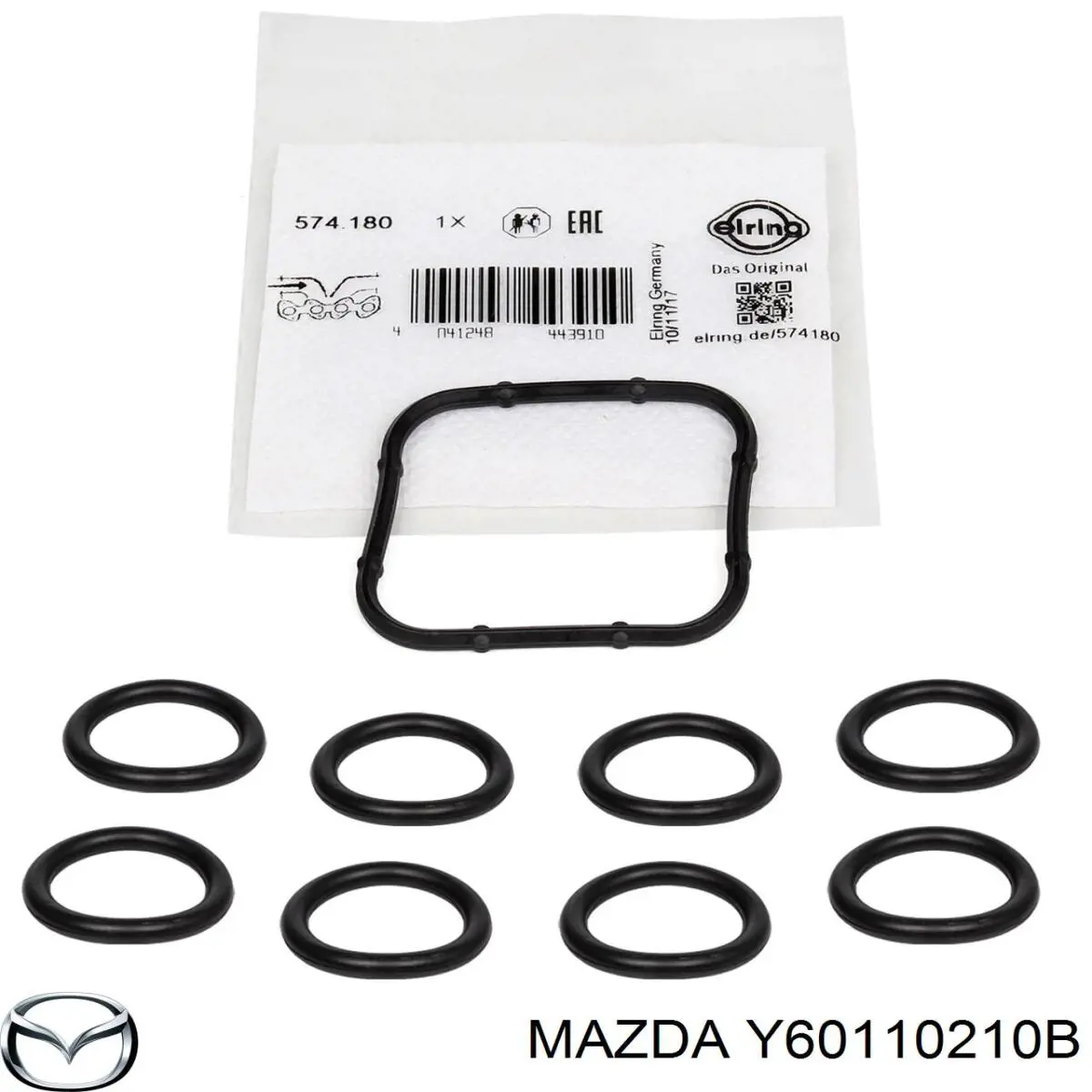 Кришка клапанна Mazda Y60110210B ціна, від 12.74 USD