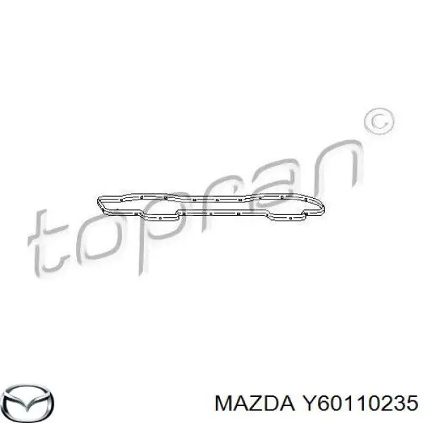 Y60110235 Mazda прокладка клапанної кришки двигуна