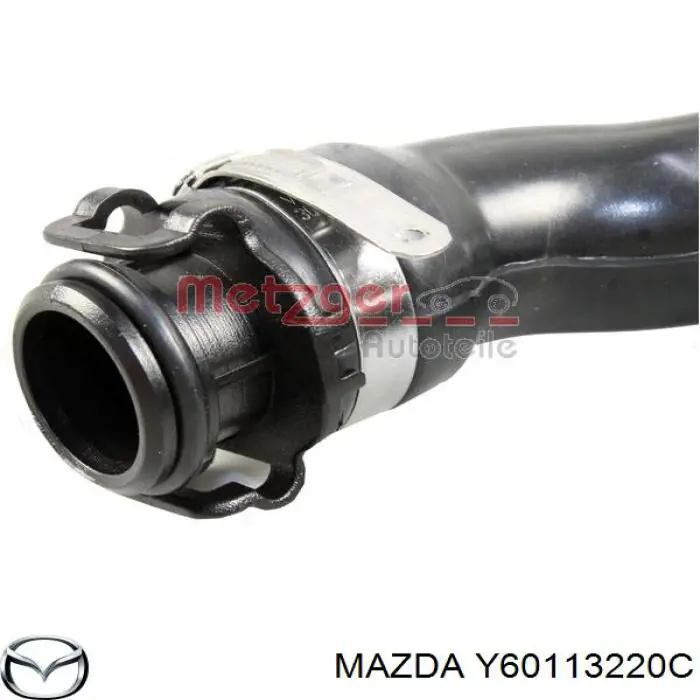 Патрубок повітряний, вихід повітряного фільтра Y60113220C Mazda