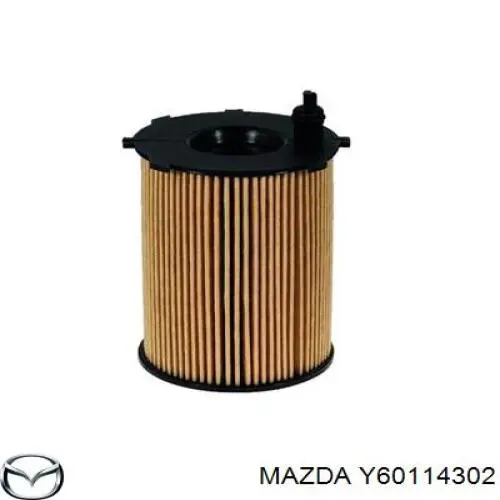Масляний фільтр двигуна Mazda Y60114302 ціна, від 6.33 USD