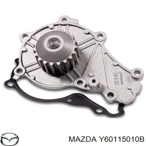 Помпа водяна, (насос) охолодження Y60115010B Mazda