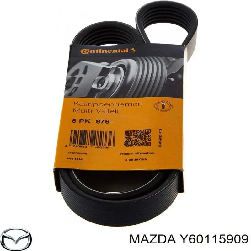 Купити Y60115909 Mazda Ремінь генератора