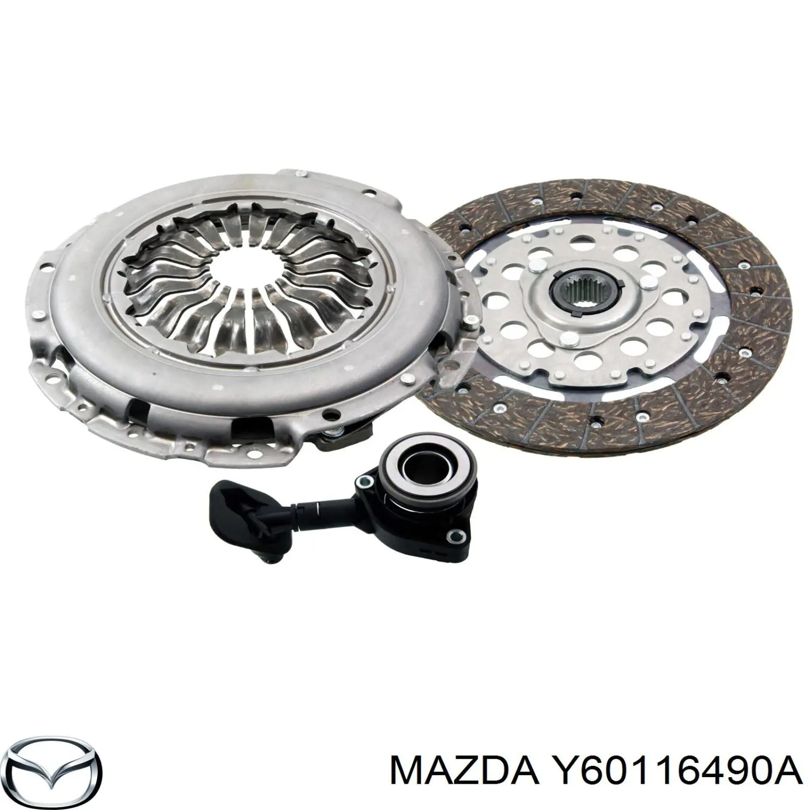 Y60116490A Mazda комплект зчеплення (3 частини)