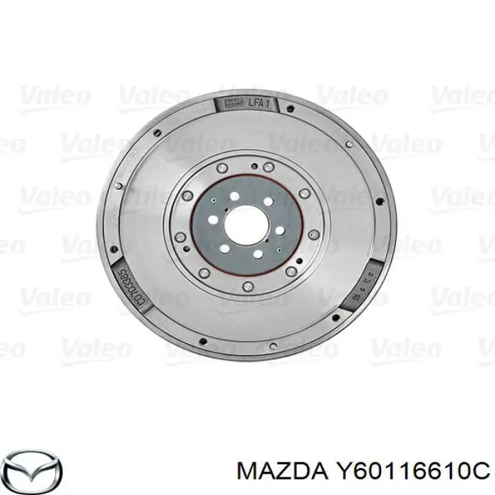 Купити Y60116610C Mazda Маховик із зубчастим ободом в зборі