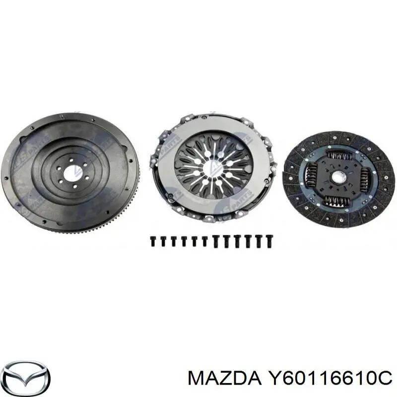 Маховик двигуна Mazda Y60116610C ціна, від 303.83 USD