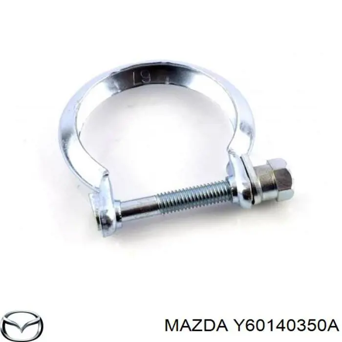 Кронштейн/хомут глушника, передній Mazda Y60140350A ціна, від 3.40 USD