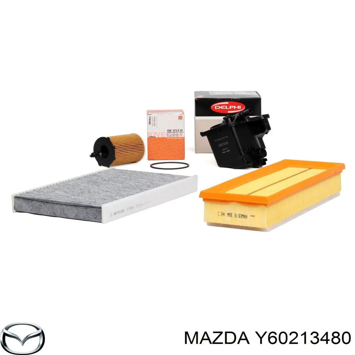 Фільтр тонкого очищення палива Mazda Y60213480 ціна, від 23.17 USD