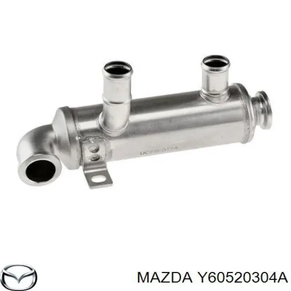 Y60520304A Mazda радіатор системи рециркуляції ог
