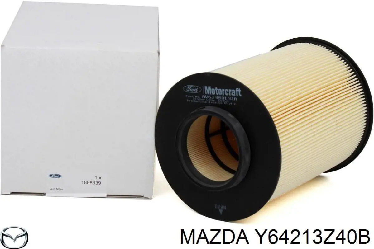 Y64213Z40B Mazda фільтр повітряний