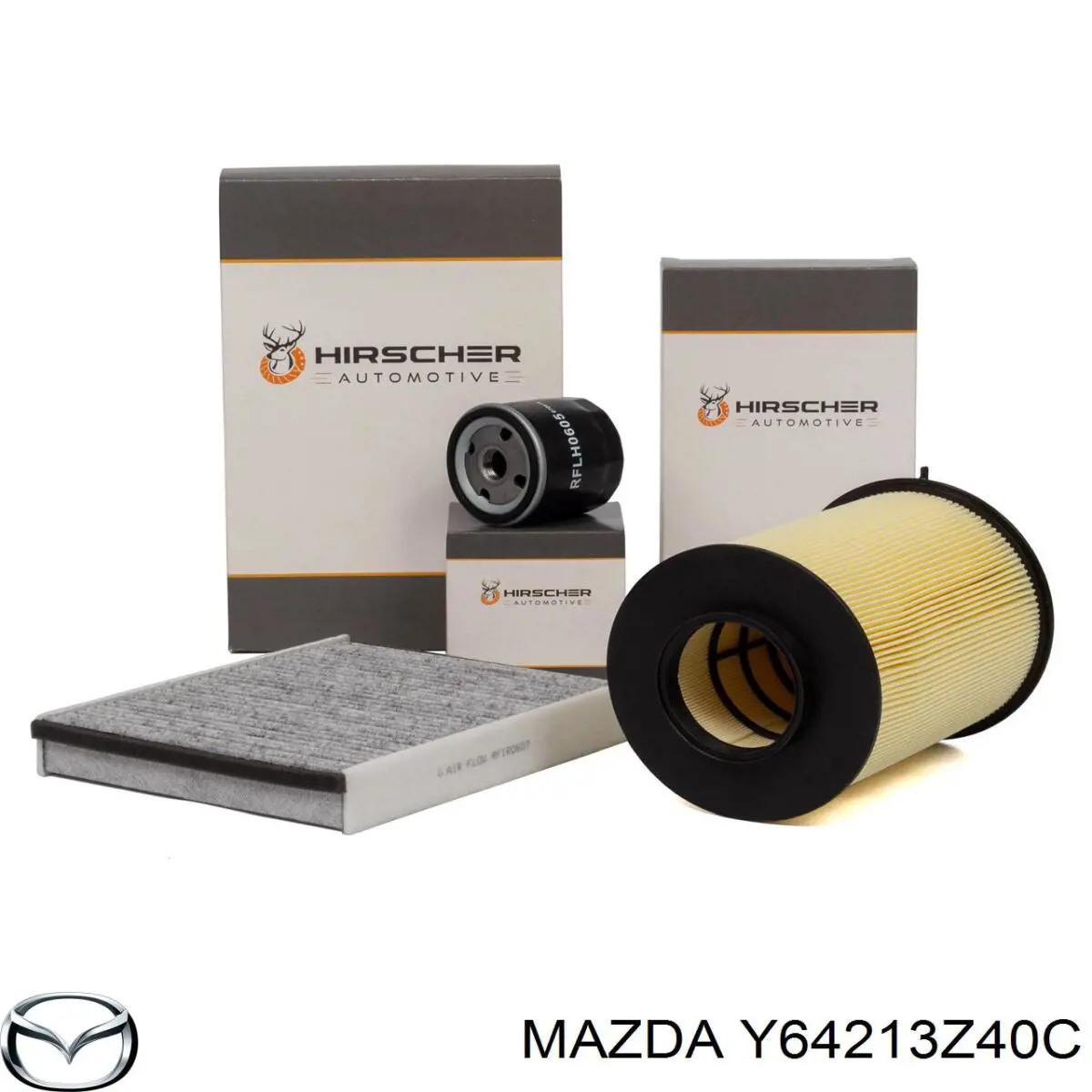 Елемент повітряного фільтра Mazda Y64213Z40C ціна, від 11.88 USD