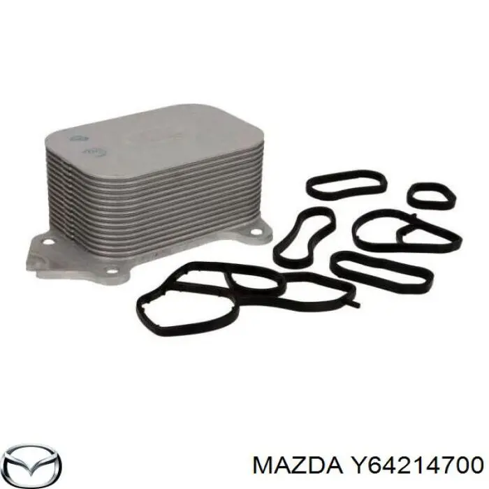Купити 3M5Q6A642AA Ford Радіатор масляний