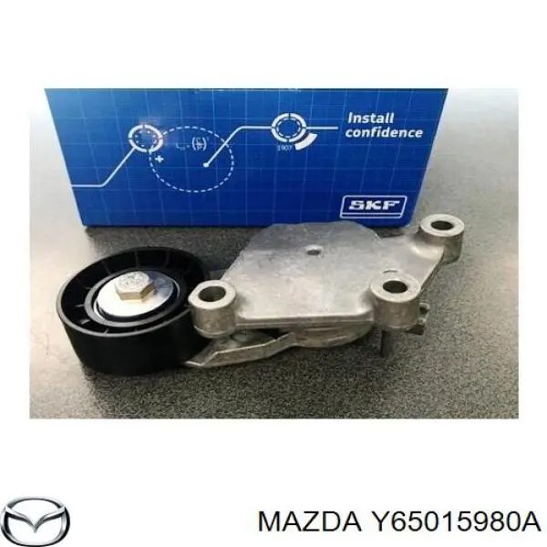 Натягувач приводного ременя Y65015980A Mazda