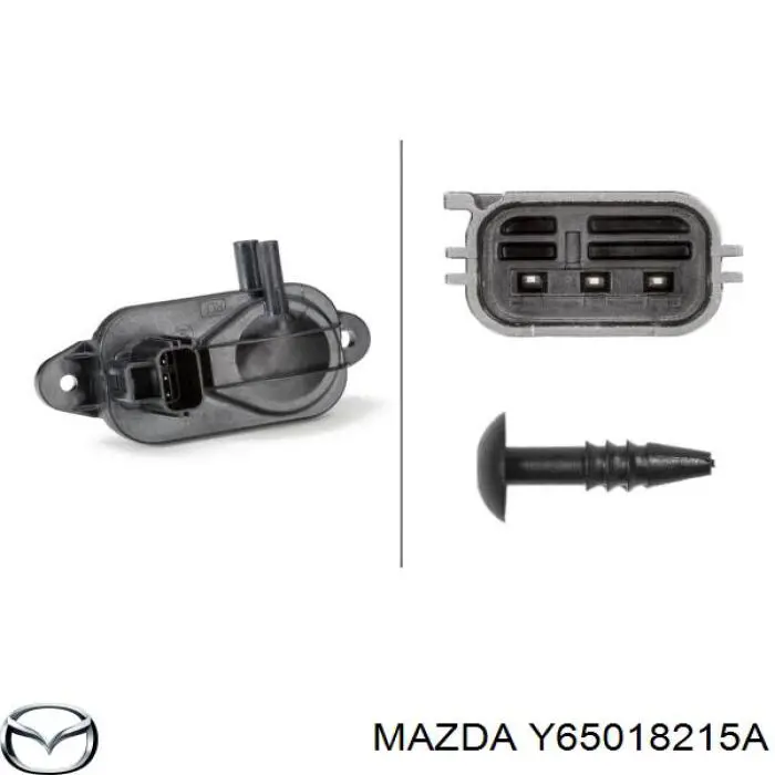 Y65018215A Mazda датчик тиску вихлопних газів