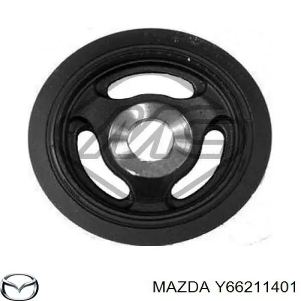 Шків колінвала (демпфер ) Mazda Y66211401 ціна, від 26.90 USD