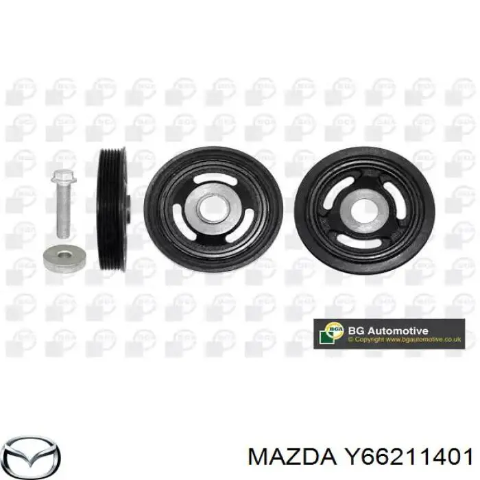 Купити Y66211401 Mazda Шків колінчастого вала