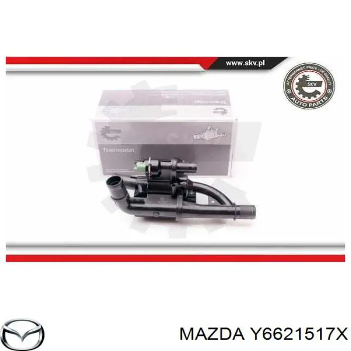 Кожух термостата Mazda Y6621517X ціна, від 19.75 USD