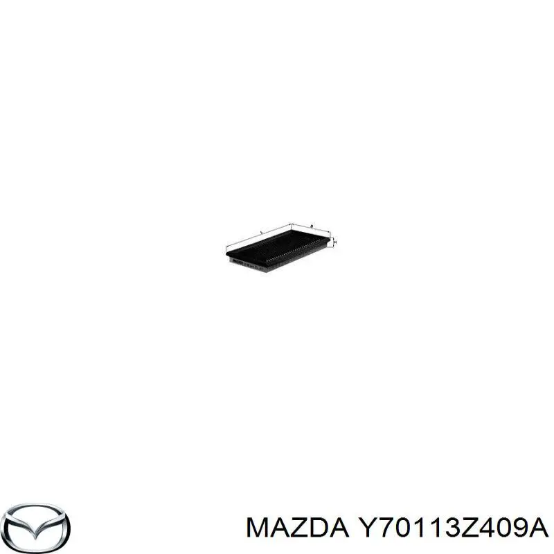 Повітряний фільтр Y70113Z409A Mazda
