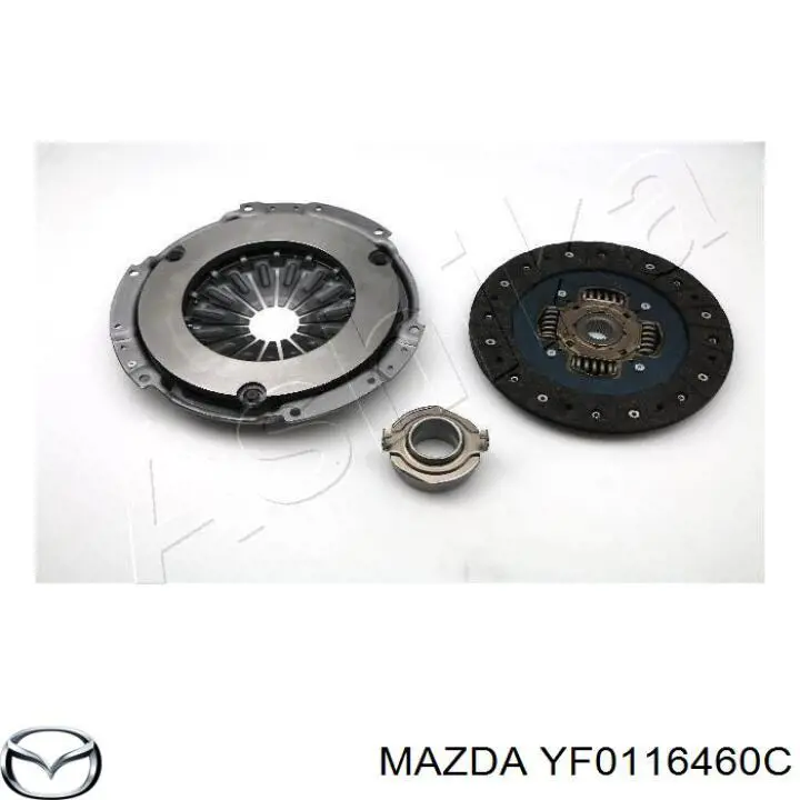 YF0116460C Mazda диск зчеплення