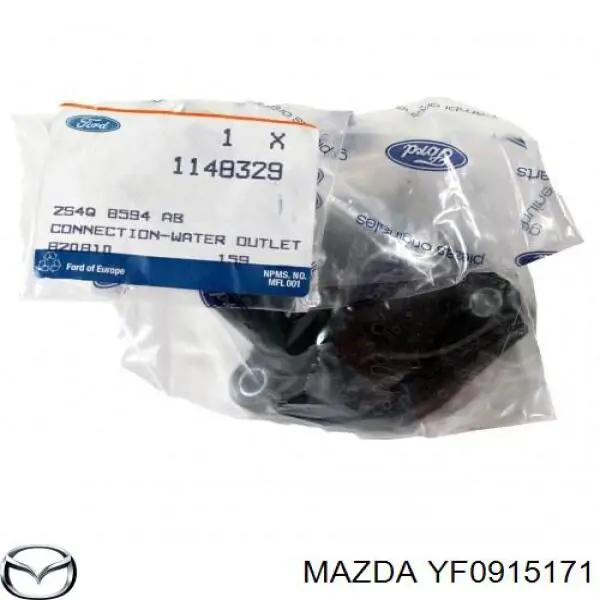 Купити YF0915171 Mazda Термостат в корпусі