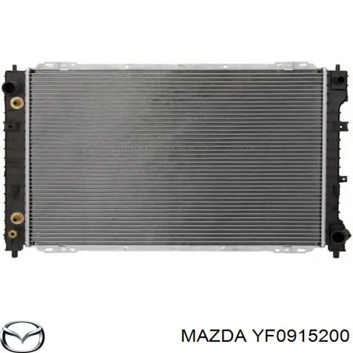 Купити YF0915200 Mazda Радіатор двигуна