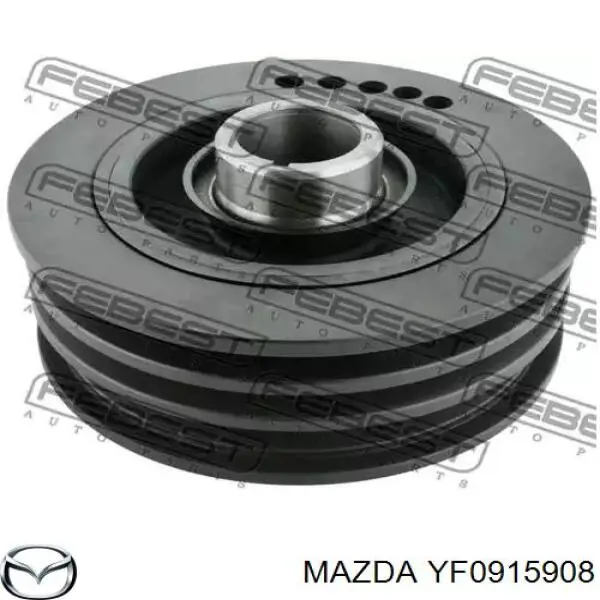 Купити YF0915908 Mazda Ремінь генератора