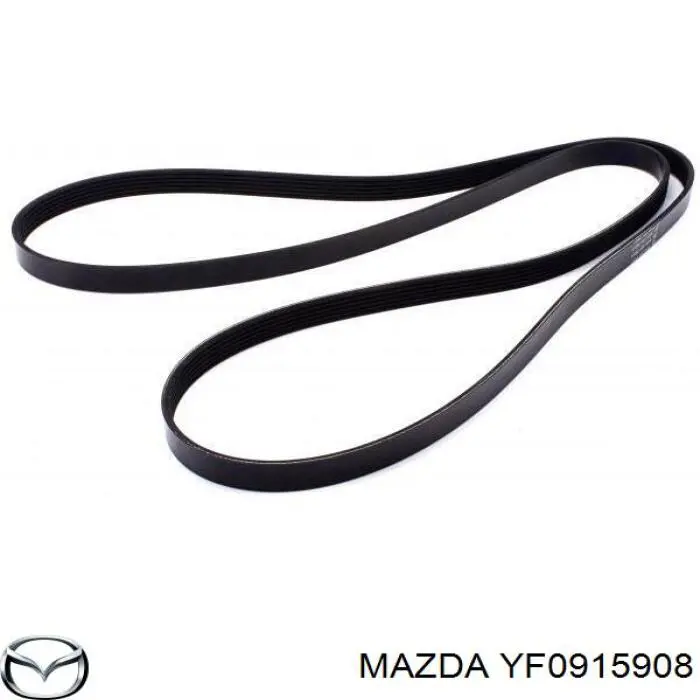 Ремінь генератора YF0915908 Mazda