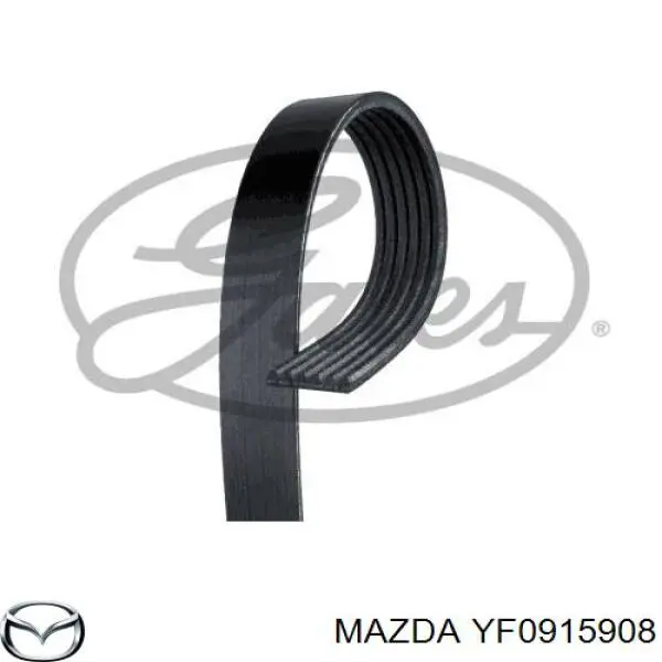 Клиновий ремінь Mazda YF0915908 ціна, від 15.13 USD