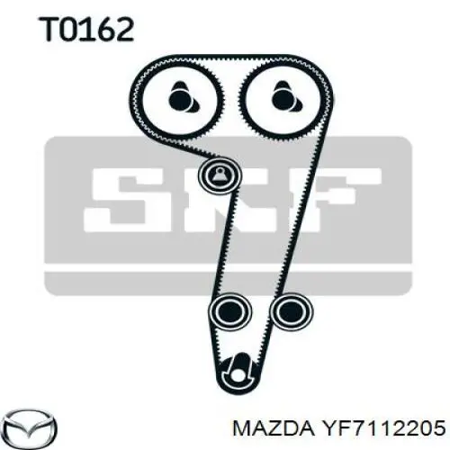 Ремінь ГРМ YF7112205 Mazda