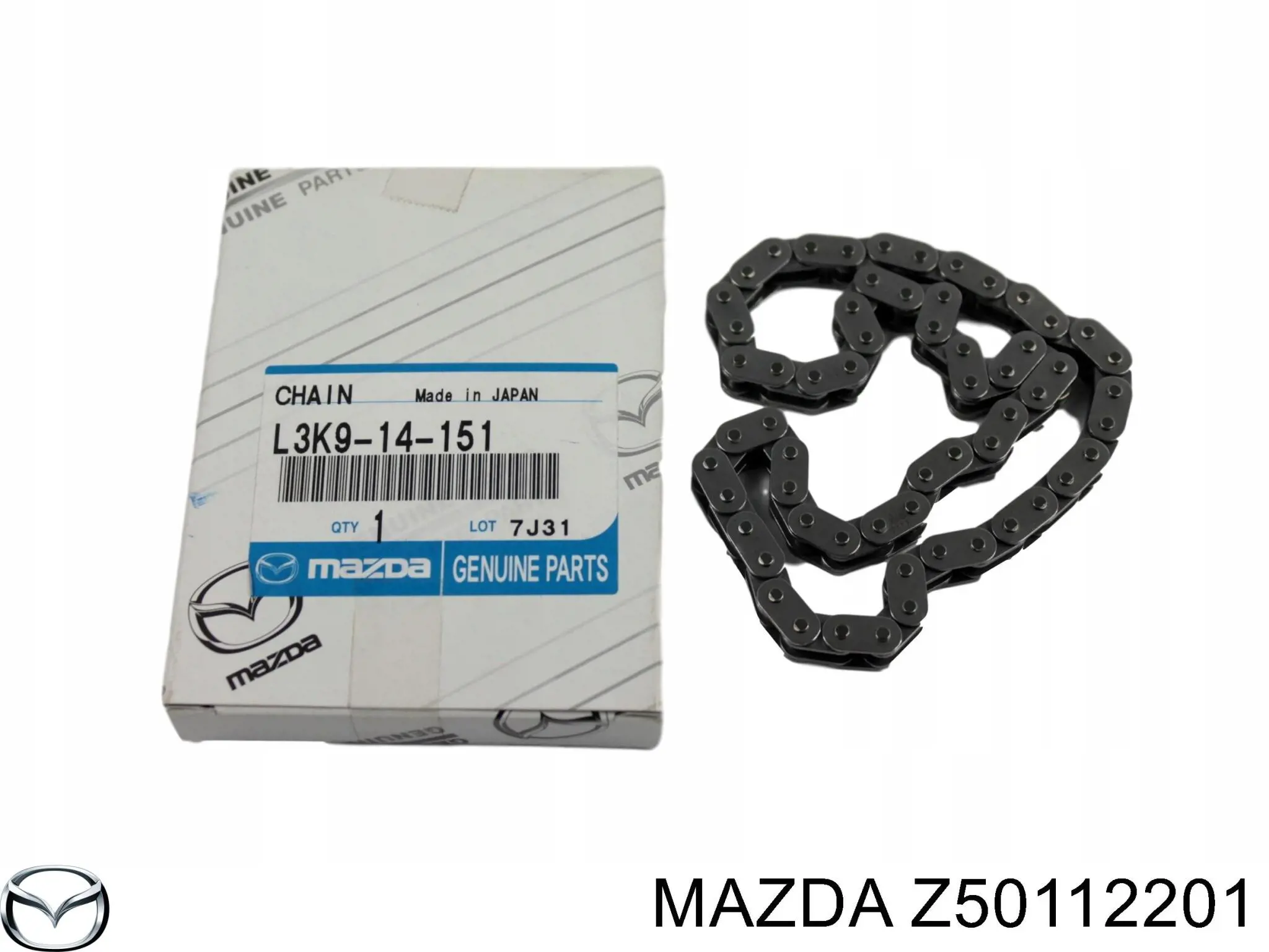Ланцюг приводу распредвала Z50112201 MAZDA